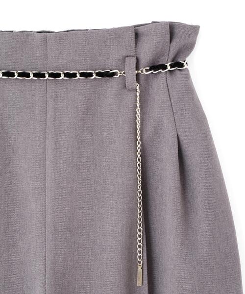 JILL by JILL STUART(ジルバイジルスチュアート)の「チェーンベルトパンツ(その他パンツ・レディース・ブラウン/グレー/ブルー・SMALL/MEDIUM)」の22枚目の写真