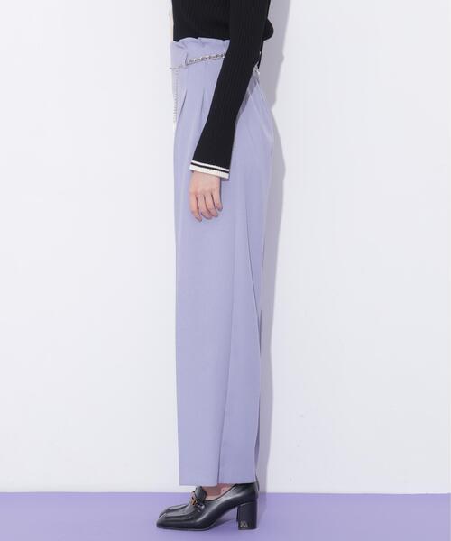 JILL by JILL STUART(ジルバイジルスチュアート)の「チェーンベルトパンツ(その他パンツ・レディース・ブラウン/グレー/ブルー・SMALL/MEDIUM)」の17枚目の写真