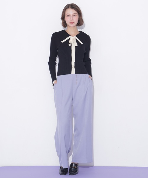 JILL by JILL STUART(ジルバイジルスチュアート)の「チェーンベルトパンツ(その他パンツ・レディース・ブラウン/グレー/ブルー・SMALL/MEDIUM)」の5枚目の写真