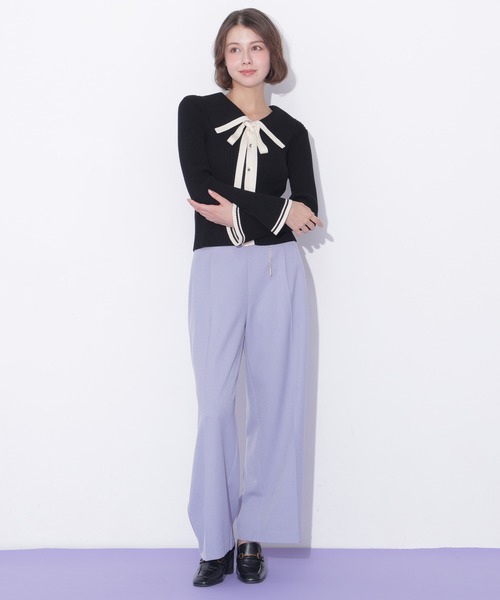 JILL by JILL STUART(ジルバイジルスチュアート)の「チェーンベルトパンツ(その他パンツ・レディース・ブラウン/グレー/ブルー・SMALL/MEDIUM)」の7枚目の写真