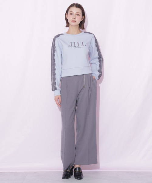 JILL by JILL STUART(ジルバイジルスチュアート)の「チェーンベルトパンツ(その他パンツ・レディース・ブラウン/グレー/ブルー・SMALL/MEDIUM)」の8枚目の写真