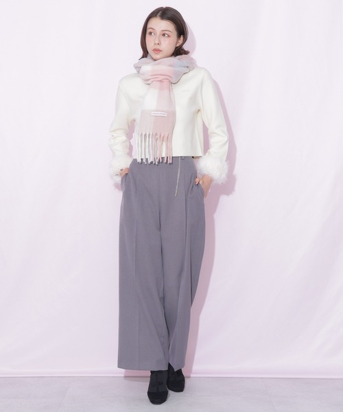 JILL by JILL STUART(ジルバイジルスチュアート)の「チェーンベルトパンツ(その他パンツ・レディース・ブラウン/グレー/ブルー・SMALL/MEDIUM)」の12枚目の写真