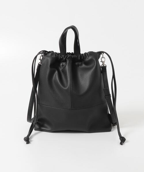 URBAN RESEARCH DOORS(アーバンリサーチドアーズ)の「MULTIWAY BAG(メッセンジャーバッグ・メンズ・ブラック/グリーン/ブラウン・-)」の2枚目の写真
