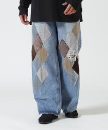 MASU（エムエーエスユー）の「MASU/エムエーエスユー/MB DIAMOND WIDE JEANS/B26H9PL002（デニムパンツ）」