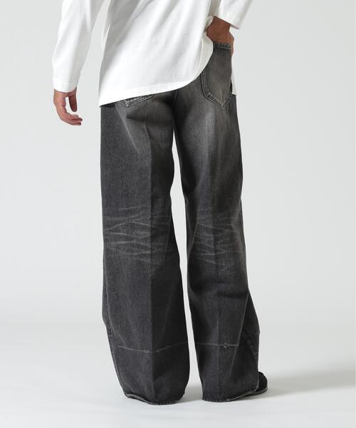 MASU(エムエーエスユー)の「MASU/エムエーエスユー/MB DIAMOND WIDE JEANS/B26H9PL002(デニムパンツ・メンズ・ブラック/その他4・46/48)」の4枚目の写真