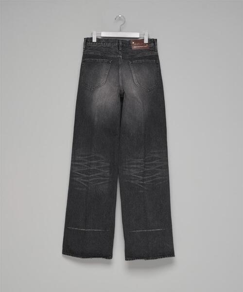 MASU(エムエーエスユー)の「MASU/エムエーエスユー/MB DIAMOND WIDE JEANS/B26H9PL002(デニムパンツ・メンズ・ブラック/その他4・46/48)」の7枚目の写真