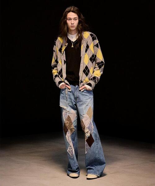MASU(エムエーエスユー)の「MASU/エムエーエスユー/MB DIAMOND WIDE JEANS/B26H9PL002(デニムパンツ・メンズ・ブラック/その他4・46/48)」の15枚目の写真