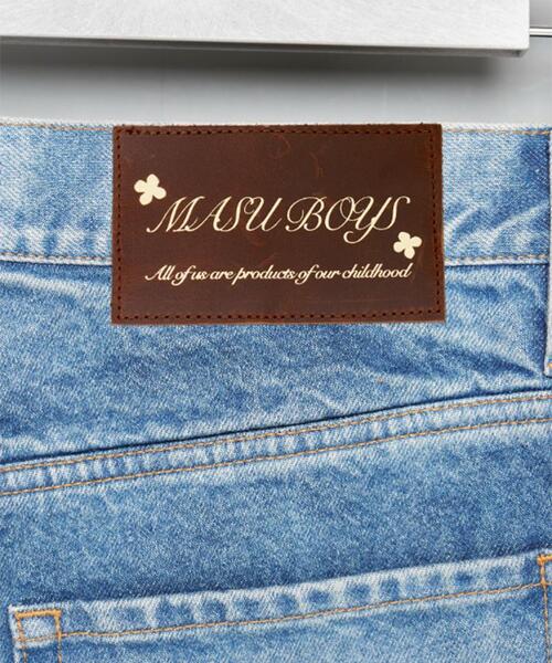 MASU(エムエーエスユー)の「MASU/エムエーエスユー/MB DIAMOND WIDE JEANS/B26H9PL002(デニムパンツ・メンズ・ブラック/その他4・46/48)」の8枚目の写真