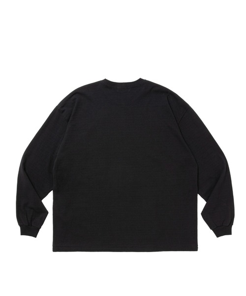 COOTIE PRODUCTIONS(クーティープロダクションズ)の「Raffy Pleated Jersey L/S Tee(Tシャツ/カットソー・メンズ・ブラック/オフホワイト・SMALL/MEDIUM/X-LARGE/LARGE)」の3枚目の写真