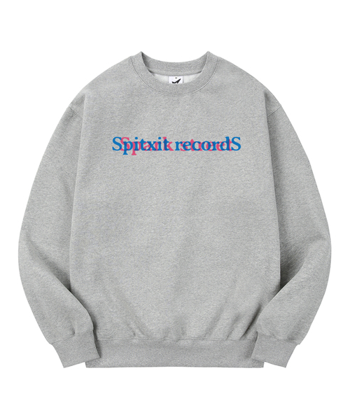 SPITXIT(スピットシット)の「オフセット レコード スウェット 5 COLOR(スウェット・メンズ・クリーム/ブラック/グレー・X-LARGE/MEDIUM/LARGE)」の2枚目の写真