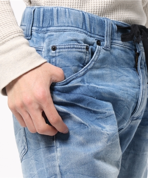 VENCEEXCHANGE（ヴァンスエクスチェンジ）の「裾リブバイカードビーデニム    （デニムパンツ・メンズ・ネイビー/ブラック/ブルー/グレー・MEDIUM/LARGE/SMALL）」の10枚目の写真