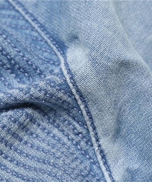 VENCEEXCHANGE（ヴァンスエクスチェンジ）の「裾リブバイカードビーデニム    （デニムパンツ・メンズ・ネイビー/ブラック/ブルー/グレー・MEDIUM/LARGE/SMALL）」の13枚目の写真