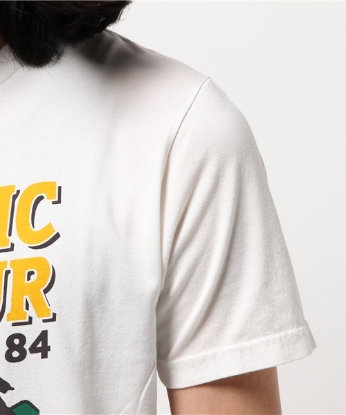 HYSTERIC GLAMOUR（ヒステリックグラマー）の「HYS CAMP pt T-SH（Tシャツ/カットソー・メンズ・ホワイト/ブラック/グリーン・SMALL/LARGE/MEDIUM/X-LARGE）」の9枚目の写真