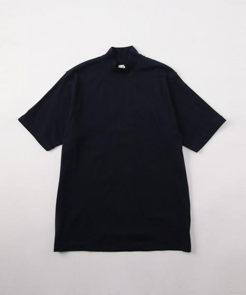 ANATOMICA（アナトミカ）の「＜ANATOMICA（アナトミカ）＞ MOCK NECK TEE（Tシャツ/カットソー・メンズ・ホワイト/ライトグレー/ダークグレー/ネイビー・SMALL/LARGE/MEDIUM）」の4枚目の写真