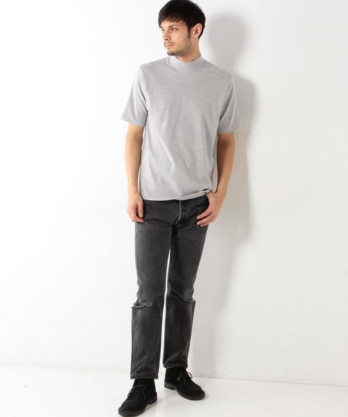 ANATOMICA（アナトミカ）の「＜ANATOMICA（アナトミカ）＞ MOCK NECK TEE（Tシャツ/カットソー・メンズ・ホワイト/ライトグレー/ダークグレー/ネイビー・SMALL/LARGE/MEDIUM）」の17枚目の写真