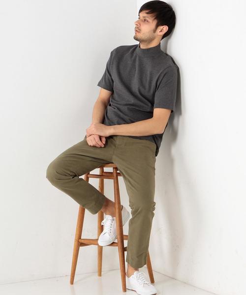 ANATOMICA（アナトミカ）の「＜ANATOMICA（アナトミカ）＞ MOCK NECK TEE（Tシャツ/カットソー・メンズ・ホワイト/ライトグレー/ダークグレー/ネイビー・SMALL/LARGE/MEDIUM）」の12枚目の写真