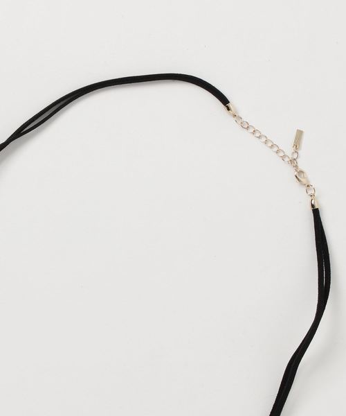 ACC.（エーシーシー.）の「メタルフリンジネックレス（ネックレス・レディース・ブラック/アイボリー/オレンジ・FREE）」の4枚目の写真