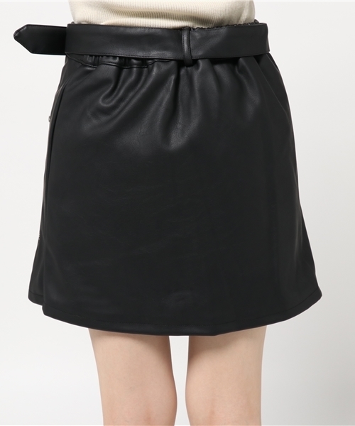 WEGO（ウィゴー）の「WEGO/ライダーススカート（スカート・レディース・ブラック・FREE）」の9枚目の写真