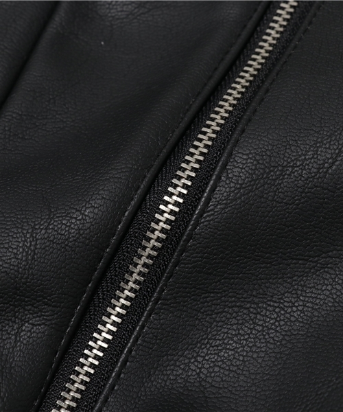 WEGO（ウィゴー）の「WEGO/ライダーススカート（スカート・レディース・ブラック・FREE）」の4枚目の写真