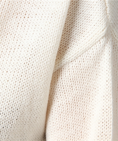 RAY CASSIN（レイカズン）の「タートルネックプルオーバー（ニット/セーター・レディース・ネイビー/オフホワイト/杢グレー/キャメル・FREE）」の11枚目の写真
