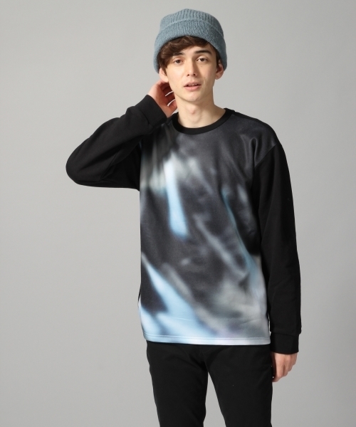 HARE(ハレ)の「ウラキモウシェイドスウェット(HARE)(スウェット・メンズ・ブラック/グレー/ホワイト・SMALL/LARGE/MEDIUM)」の2枚目の写真