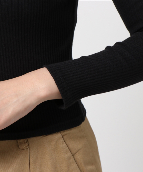 WEGO(ウィゴー)の「WEGO/オープンショルダーピチリブカットソー(Tシャツ/カットソー・レディース・ホワイト系その他5/ブラック/ピンク/レッド/ホワイト・FREE)」の11枚目の写真