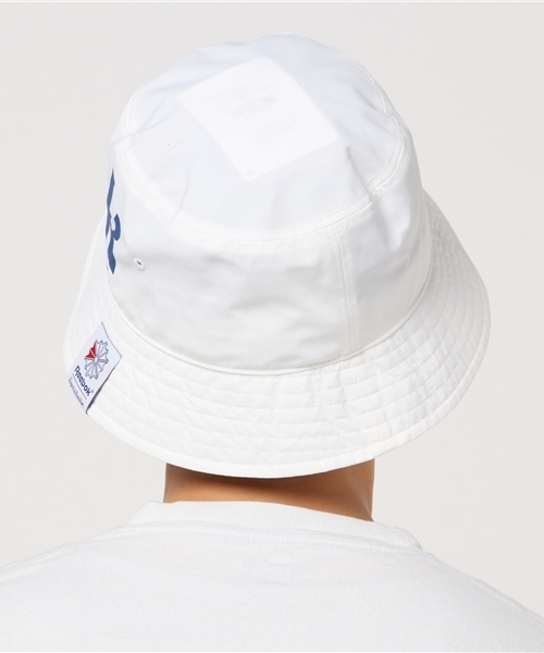 Reebok（リーボック）の「ベクター バケットハット（ハット・メンズ・ホワイト/ブラック・FREE）」の4枚目の写真