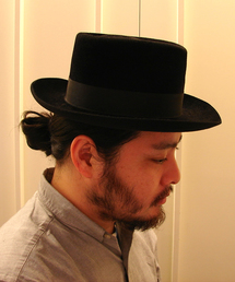 【希少】WACKO MARIA × 東京HAT ROCKERS WACKO MARIA(ワコマリア) 東京HAT ROCKERS中折れハット ブラック
