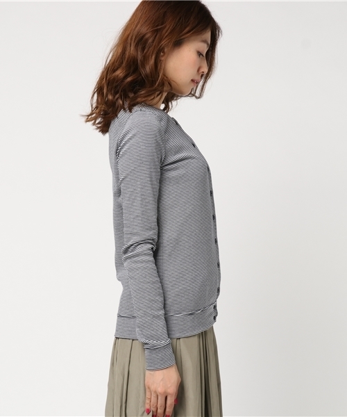 カーディガン ミラレカーディガン レディース PETIT BATEAU｜ダブルジャージミラレカーディガン | Rakuten