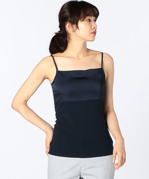 NOLLEY'S（ノーリーズ）の「ベア天×サテンキャミソール（キャミソール