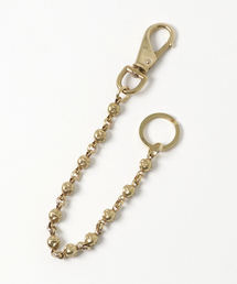 キャリー　ウォレットチェーン CALEE/キャリー】SILVER STAR CONCHO LEATHER WALLET CHAIN