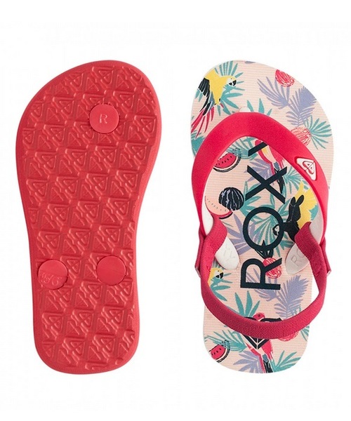 Tw Tahiti Vi ロキシー キッズ ビーチサンダル ビーサン サンダル Roxy ロキシー のファッション通販 Zozotown