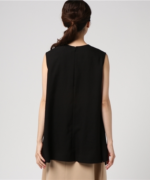 ENFOLDリネンライクトップスブラック38 ENFOLD(エンフォルド)のリネン