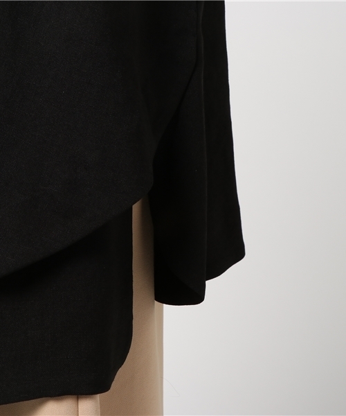 ENFOLD（エンフォルド）の「リネンライク ポケットTOP（Tシャツ