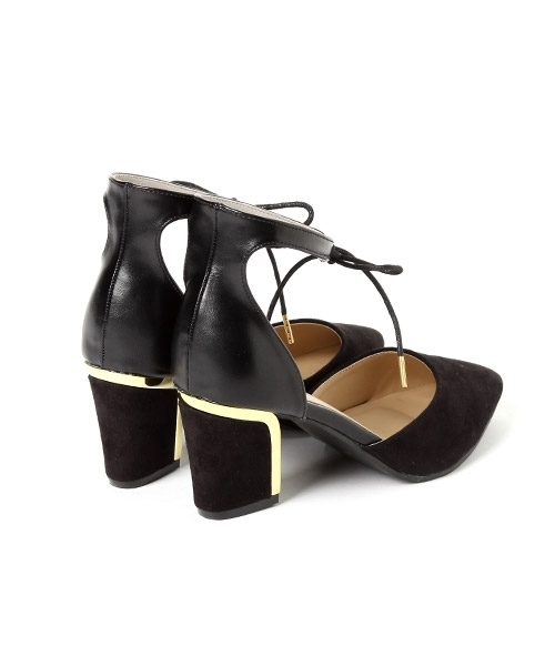 Andemiu（アンデミュウ）の「リボンストラップパンプス767768（パンプス・レディース・ブラック/レッド/グレー・SMALL/LARGE/MEDIUM）」の8枚目の写真