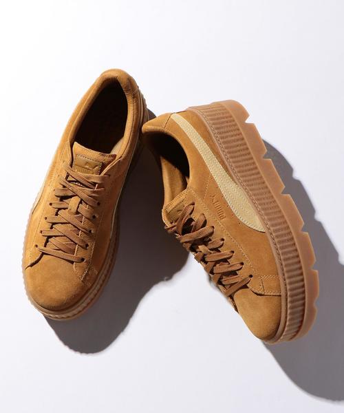 PUMA（プーマ）の「＜PUMA＞ CLEATD CREEPER SD/クリーパー（スニーカー・メンズ・ブラック/ベージュ/ダークグリーン・27cm/26cm/28cm）」の3枚目の写真