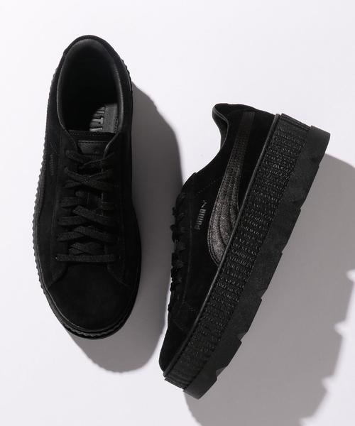 PUMA（プーマ）の「＜PUMA＞ CLEATD CREEPER SD/クリーパー（スニーカー・メンズ・ブラック/ベージュ/ダークグリーン・27cm/26cm/28cm）」の2枚目の写真