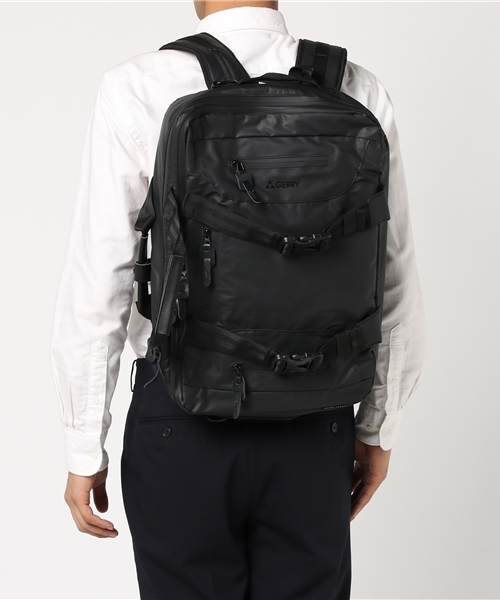 GERRY（ジェリー）の「GERRY/ジェリー　3way ビジネスバッグ（ビジネスバッグ・メンズ・ブラック/グレー・FREE）」の6枚目の写真