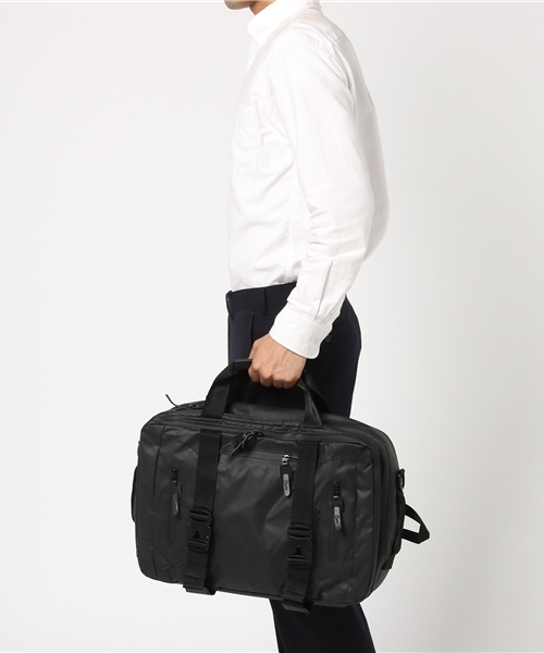 GERRY（ジェリー）の「GERRY/ジェリー　3way ビジネスバッグ（ビジネスバッグ・メンズ・ブラック/グレー・FREE）」の5枚目の写真