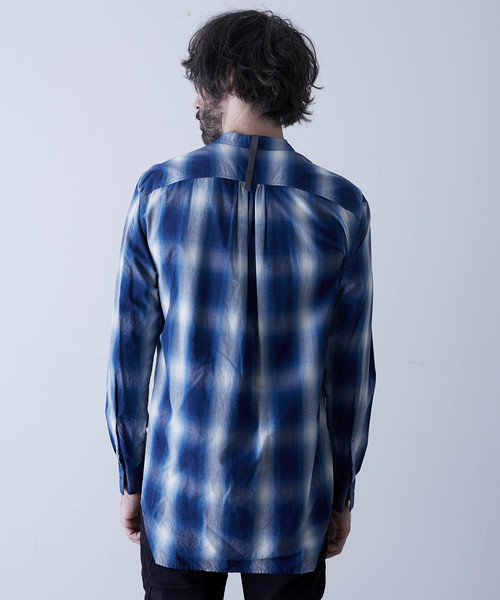 KAZUYUKI KUMAGAI 長袖シャツ 水面模様 KAZUYUKI KUMAGAI 長袖シャツ 水面模様 KAZUYUKI KUMAGAI ATTACHMENT