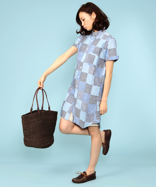 BEAMS BOY(ビームスボーイ)の「 ANJOU CHOUETTE / ABACA BAG(かごバッグ・レディース・ナチュラル/ブラウン・ONE SIZE)」の10枚目の写真