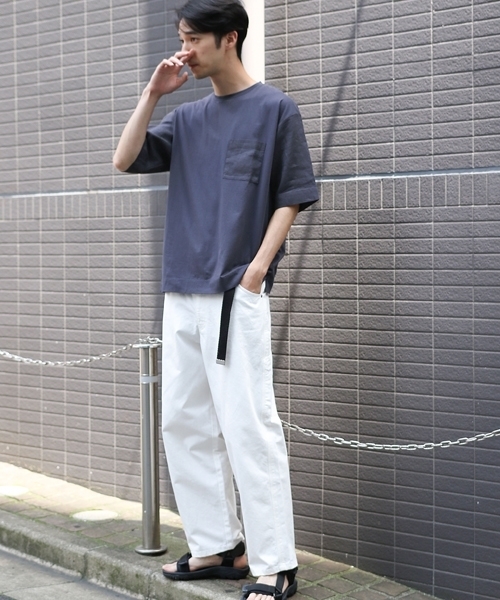 niko and...(ニコアンド)の「コットンツイルペインターパンツ(その他パンツ・メンズ・ベージュ/オフホワイト・LARGE/MEDIUM)」の5枚目の写真