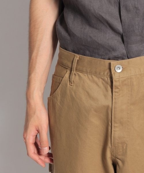 niko and...(ニコアンド)の「コットンツイルペインターパンツ(その他パンツ・メンズ・ベージュ/オフホワイト・LARGE/MEDIUM)」の16枚目の写真