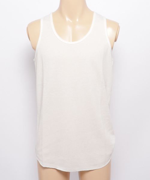 WEGO（ウィゴー）の「WEGO/ワッフルラウンドタンクトップ（タンクトップ・メンズ・ホワイト/その他1/その他2/その他3/その他4/その他5・SMALL/LARGE/MEDIUM）」の11枚目の写真