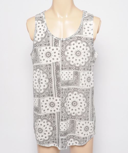 WEGO（ウィゴー）の「WEGO/ワッフルラウンドタンクトップ（タンクトップ・メンズ・ホワイト/その他1/その他2/その他3/その他4/その他5・SMALL/LARGE/MEDIUM）」の13枚目の写真