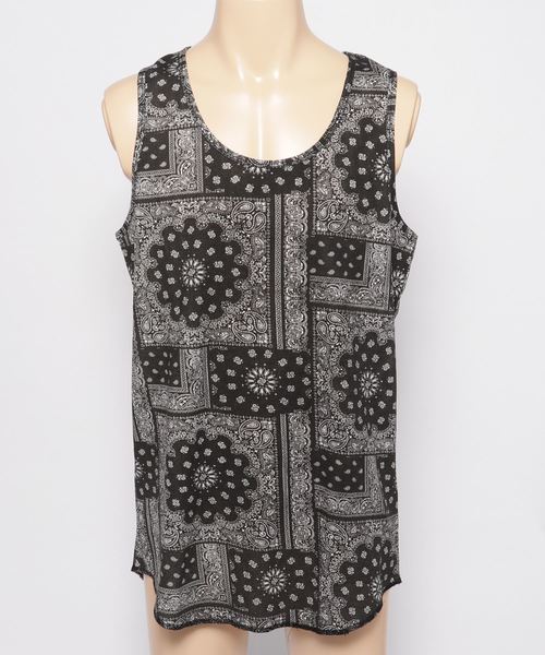 WEGO（ウィゴー）の「WEGO/ワッフルラウンドタンクトップ（タンクトップ・メンズ・ホワイト/その他1/その他2/その他3/その他4/その他5・SMALL/LARGE/MEDIUM）」の14枚目の写真