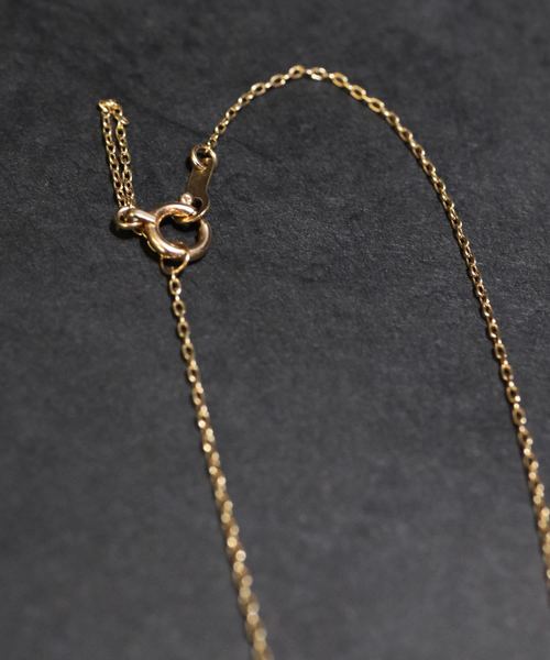 lily of the valley(リリーオブザバレイ)の「【K10】ワンポイントジュエリーネックレス(ネックレス・レディース・レッド/ピンク/ブルー/グリーン・FREE)」の7枚目の写真