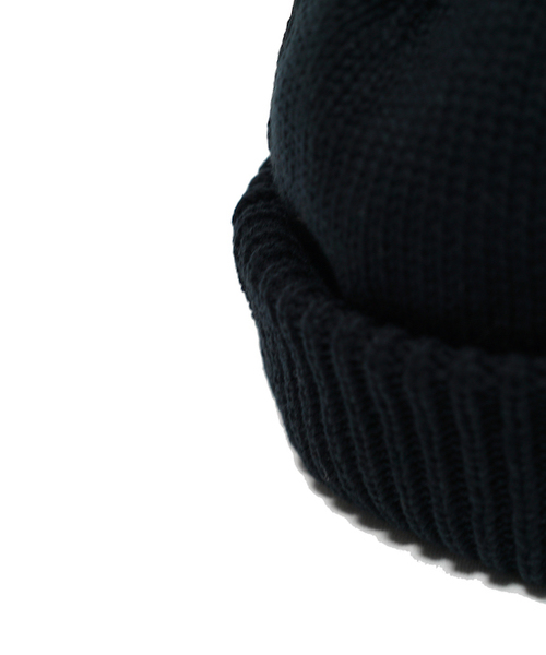 crepuscule(クレプスキュール)の「crepuscule knit cap 1(ニットキャップ/ビーニー・メンズ・ブラック/ネイビー/ブラウン/カーキ/グレイッシュベージュ・FREE)」の7枚目の写真