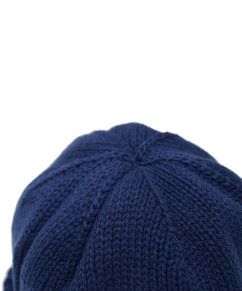 crepuscule(クレプスキュール)の「crepuscule knit cap 1(ニットキャップ/ビーニー・メンズ・ブラック/ネイビー/ブラウン/カーキ/グレイッシュベージュ・FREE)」の8枚目の写真