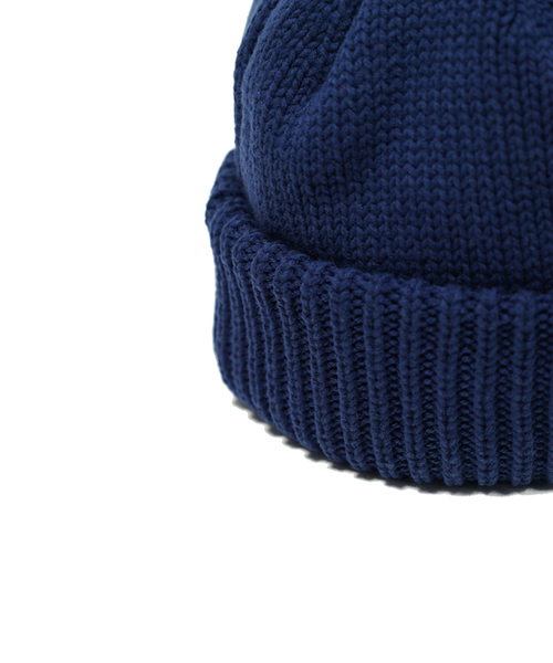 crepuscule(クレプスキュール)の「crepuscule knit cap 1(ニットキャップ/ビーニー・メンズ・ブラック/ネイビー/ブラウン/カーキ/グレイッシュベージュ・FREE)」の9枚目の写真